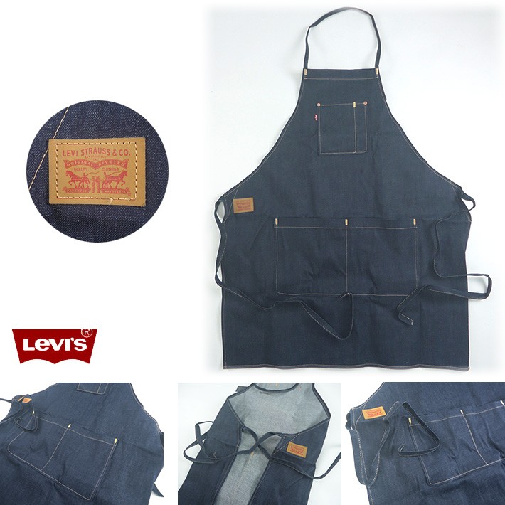 希少 Levi's 501 リーバイス デニム エプロン Levi's エプロン リーバイス ジーンズエプロン ユーズドデニム