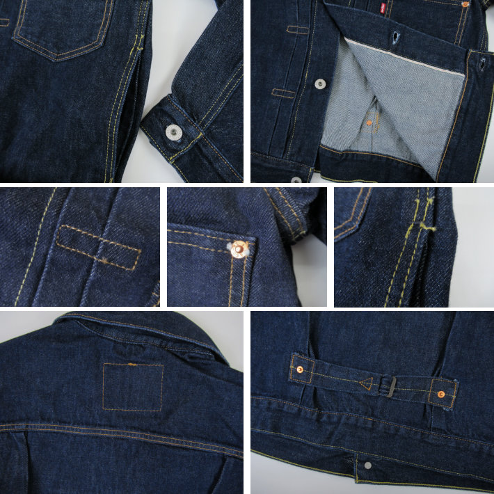 L*N様 リーバイス ファーストデニムジャケット L Levi's（リーバイス） ファーストタイプ デニムジャケット セルビッジ