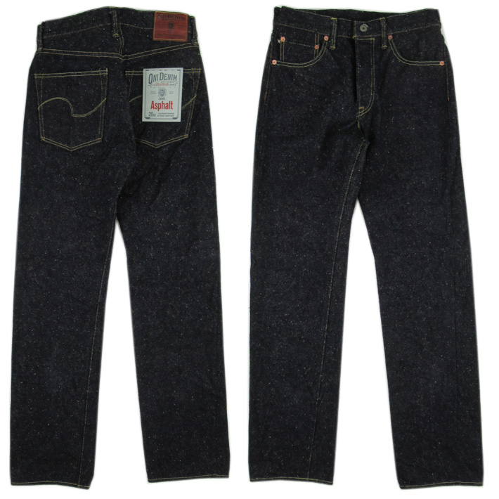 鬼デニム 288 20oz Asphalt Denim レギュラーストレート : カジュアル