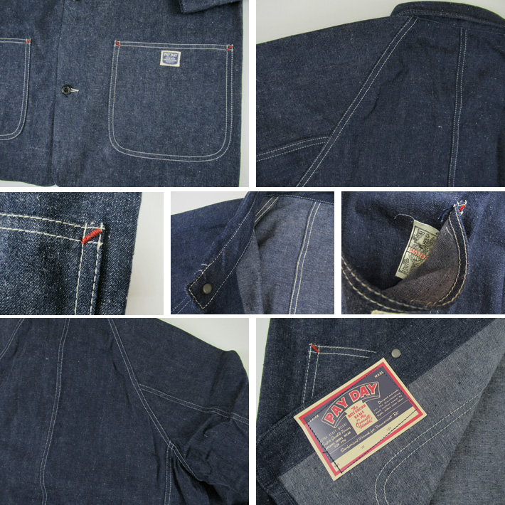 PAYDAY ペイデイ カバーオール 40' WWII MODEL COVERALL PD20-CA