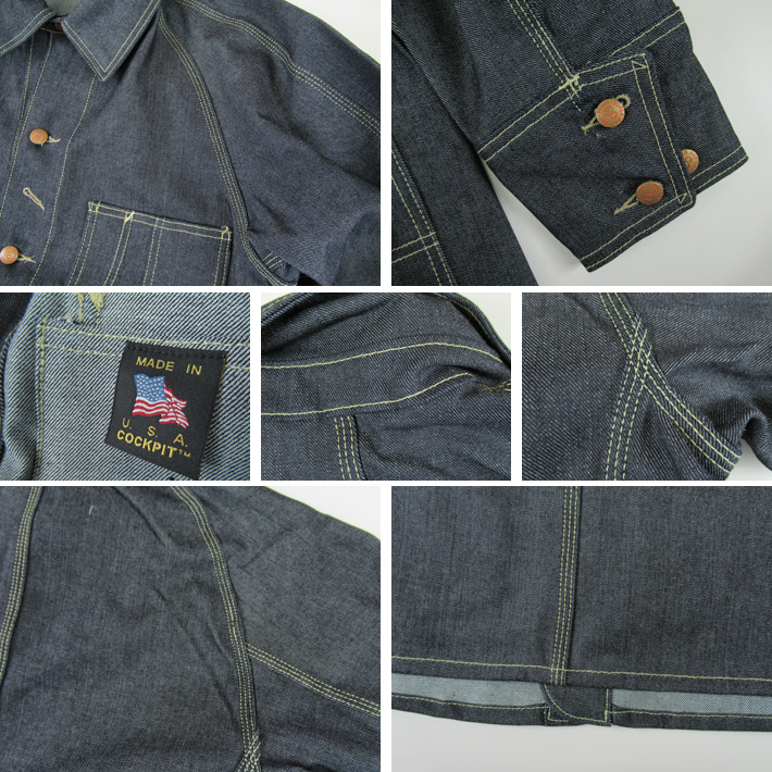 PAYDAY ペイデイ カバーオール USA Denim Work Man's Coat COCKPIT