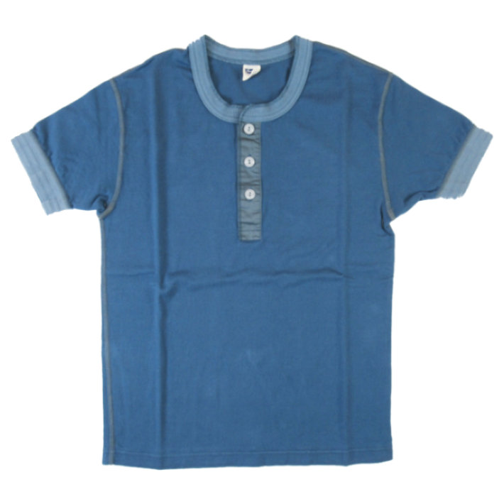 Pherrow's（フェローズ） 半袖 ヘンリーネックTシャツ PCT2-S