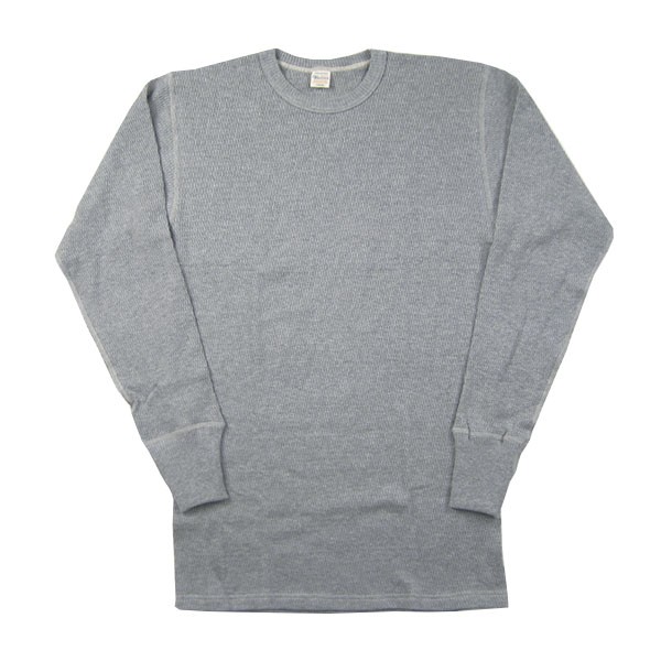 WAREHOUSE/ウエアハウス Lot.5903 4本針クルーネックサーマル長袖Tシャツ THERMAL CREW NECK TEE