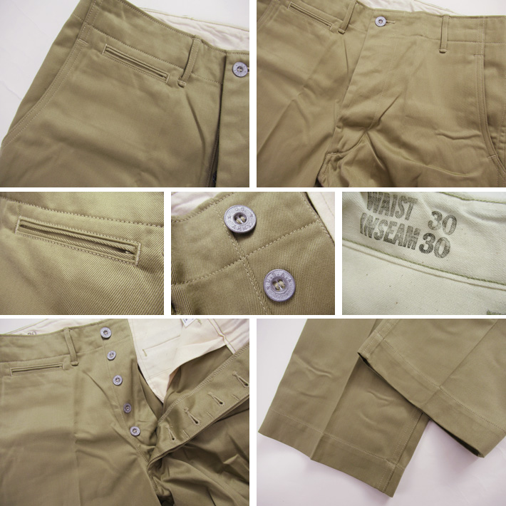 WAREHOUSE ウエアハウス チノパン Lot.1216 M-41 TYPE U.S.ARMY CHINO PANTS