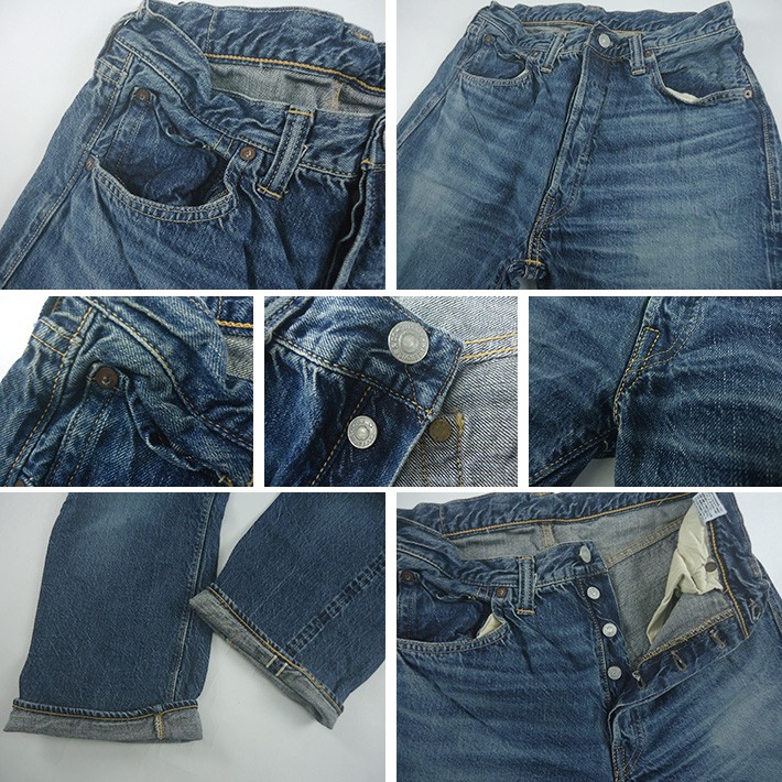 WAREHOUSE/ウエアハウス 2ND-HAND Lot.1001 ユーズドウォッシュ