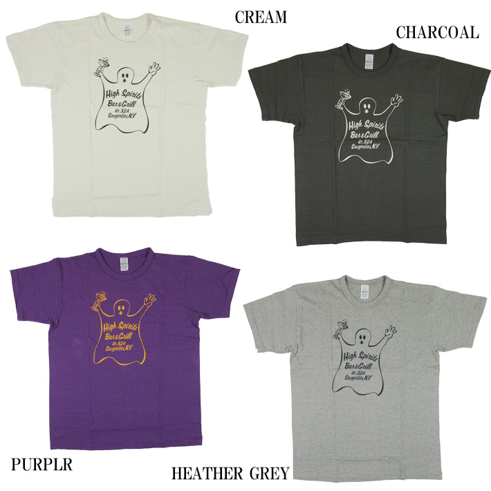 WAREHOUSE ウエアハウス Lot.4064 Tシャツ HIGH SPIRITS