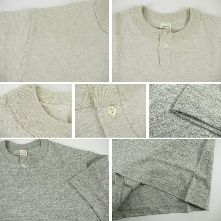 WAREHOUSE（ウエアハウス） Lot 4082 1ボタンヘンリーネックT 無地 