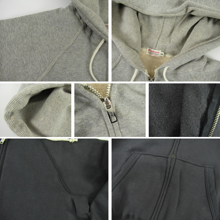WAREHOUSE（ウエアハウス） Lot 496 ラグランフリーダムフルジップ