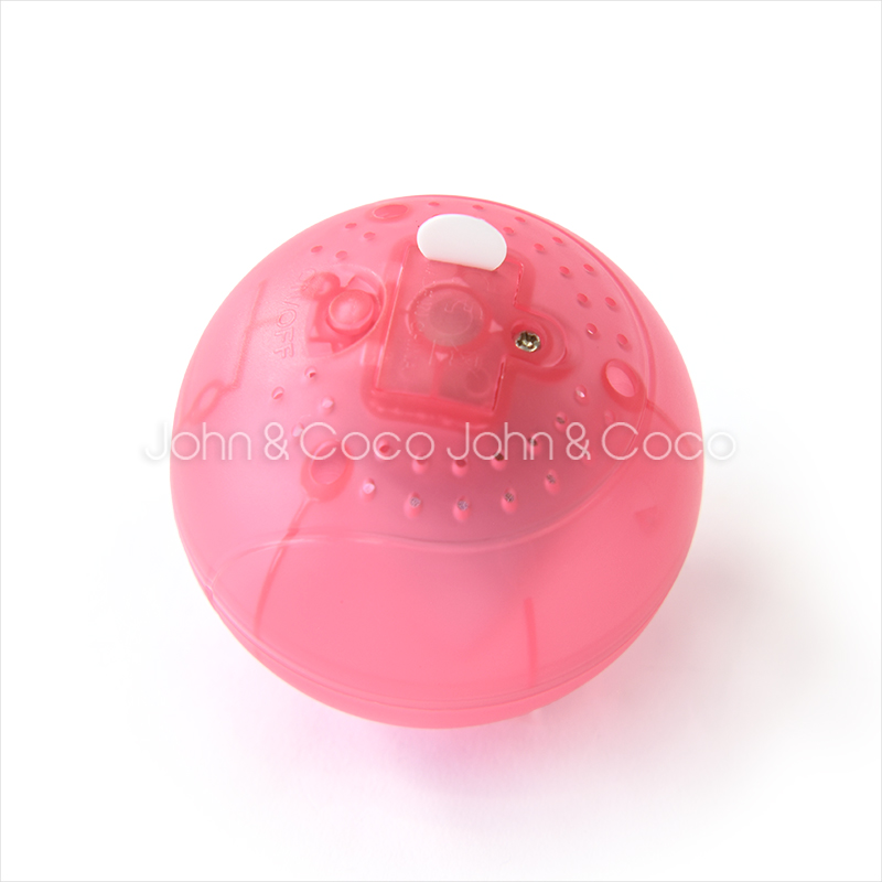 ファンタジー 【特別価格品】LEDボール ピンク　猫 おもちゃ 光るボール キャットニップ｜john-coco｜03
