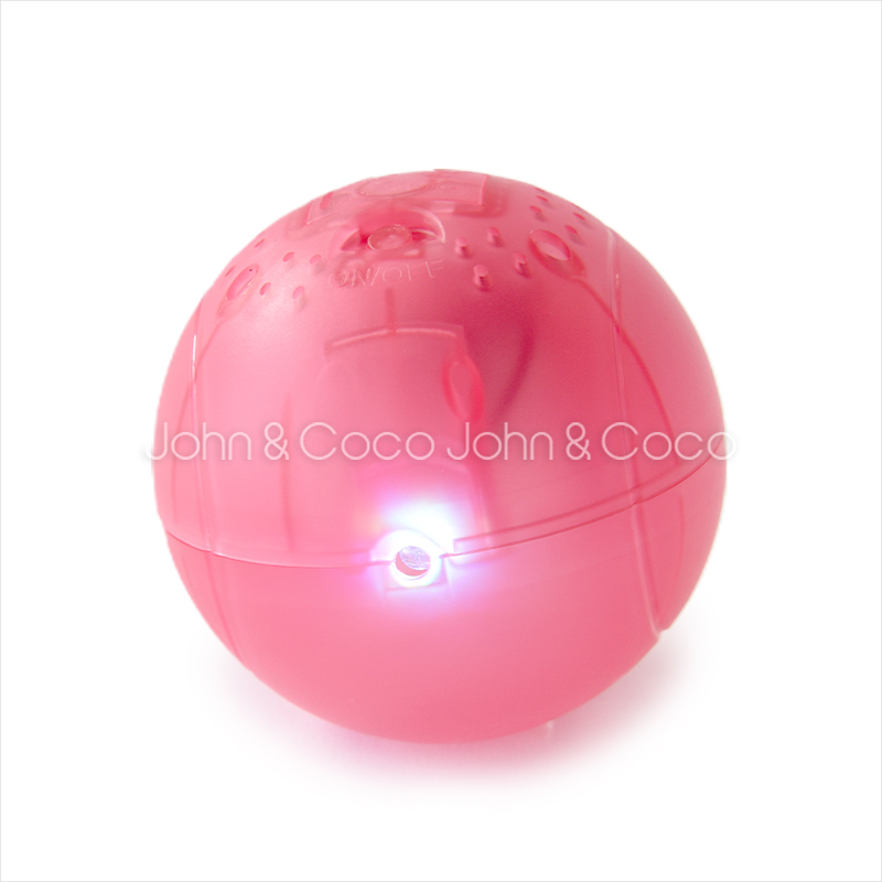 ファンタジー 【特別価格品】LEDボール ピンク　猫 おもちゃ 光るボール キャットニップ｜john-coco｜04