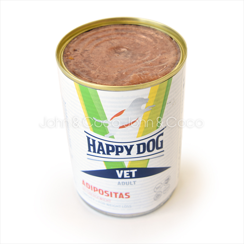 ハッピードッグ VET ウェットアディポシタス （肥満ケア） 400g ドッグフード ウェットフード |  | 01