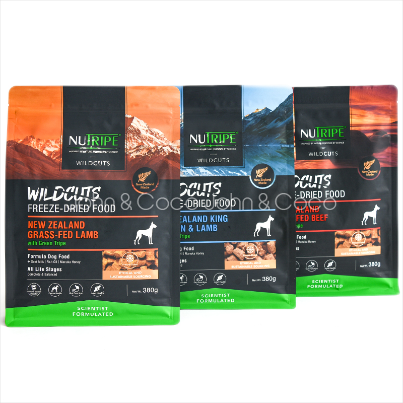 「特別価格」ニュートライプ DOG ワイルドカット フリーズドライ キングサーモン&ラムwithグリーントライプ 380g 犬 ドッグフード | NUTRIPE | 10
