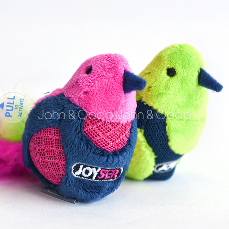 ジョイサー サウンドチップバード ピンク 猫のおもちゃ 猫用おもちゃ 鳥 電動 動く 音の出るおもちゃ キャットトイ |  | 03