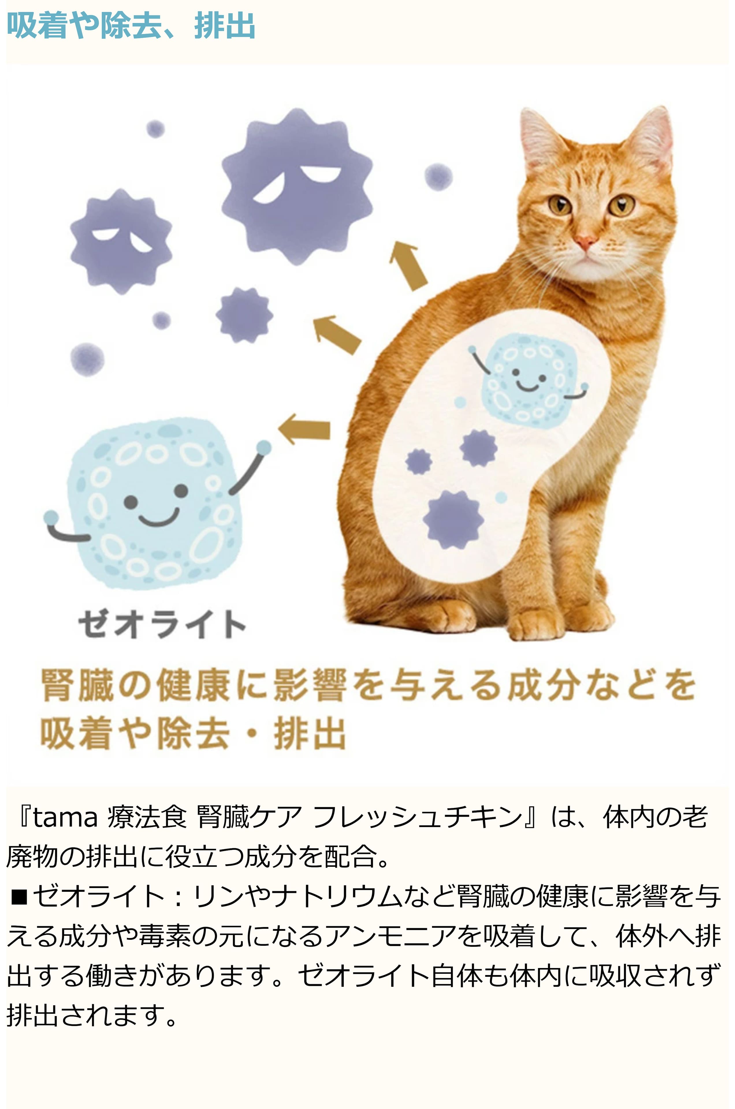 tama 療法食 腎臓ケア フレッシュチキン 100g お試しミニサイズ 猫