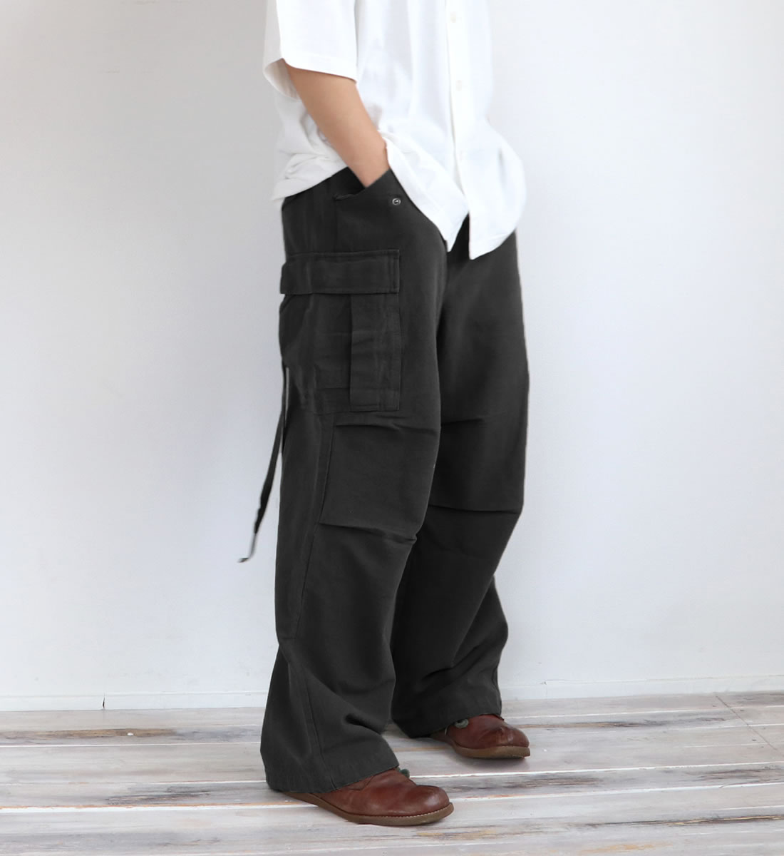 Audience（オーディエンス） カーゴパンツ 綿麻キャンバス M-65 カーゴ