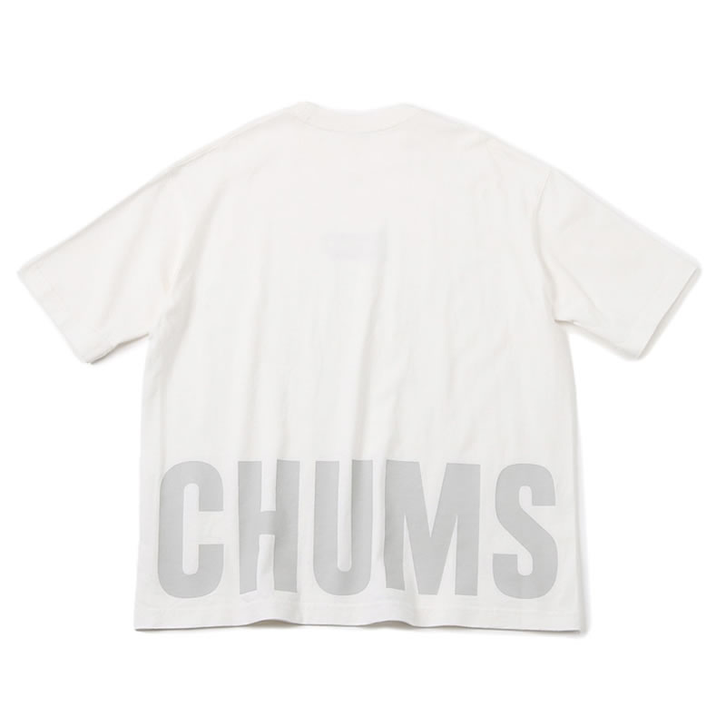 チャムス Tシャツ CHUMS オーバーサイズドチャムスTシャツ レディース メンズ ユニセックス トップス アメカジ バックプリント 春夏スタイル｜johnbull-jeans｜02