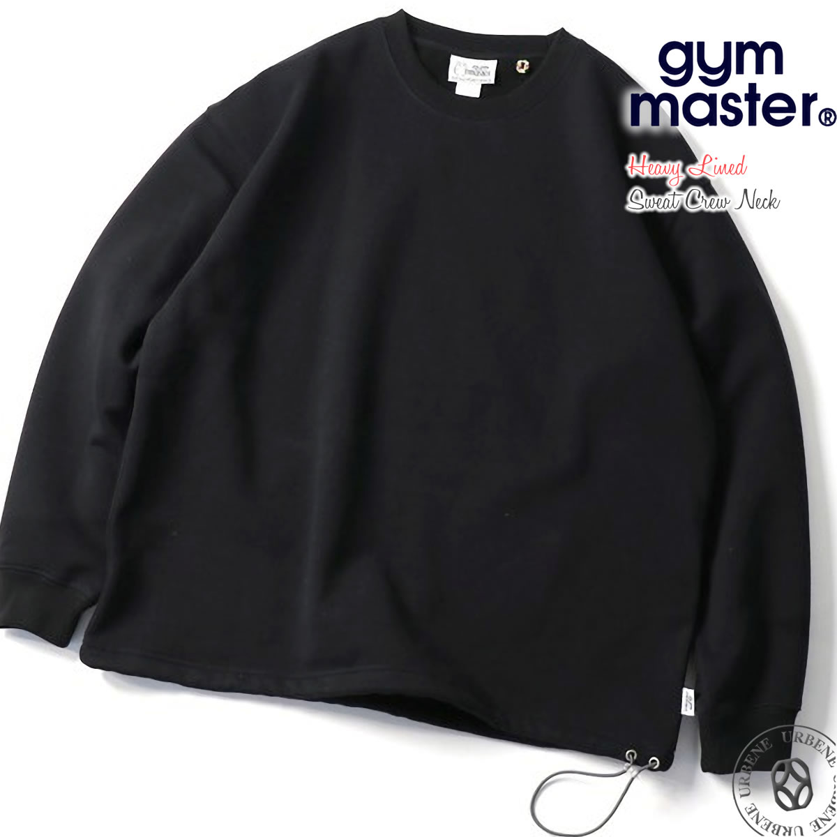 gym master（ジムマスター） トレーナー ヘビー裏起毛スウェットクルー 