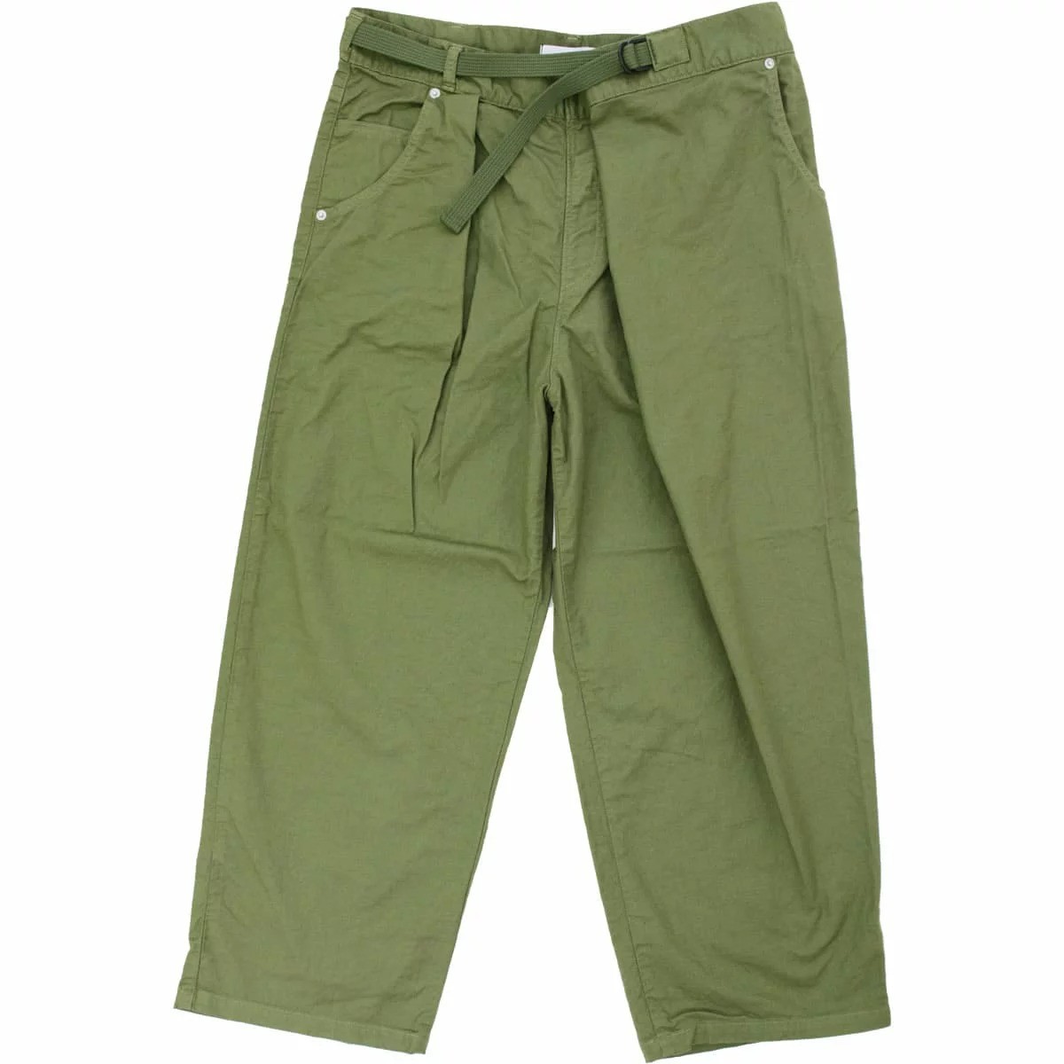 Johnbull ジョンブル レディース コットンリネン ラップ5Pパンツ
