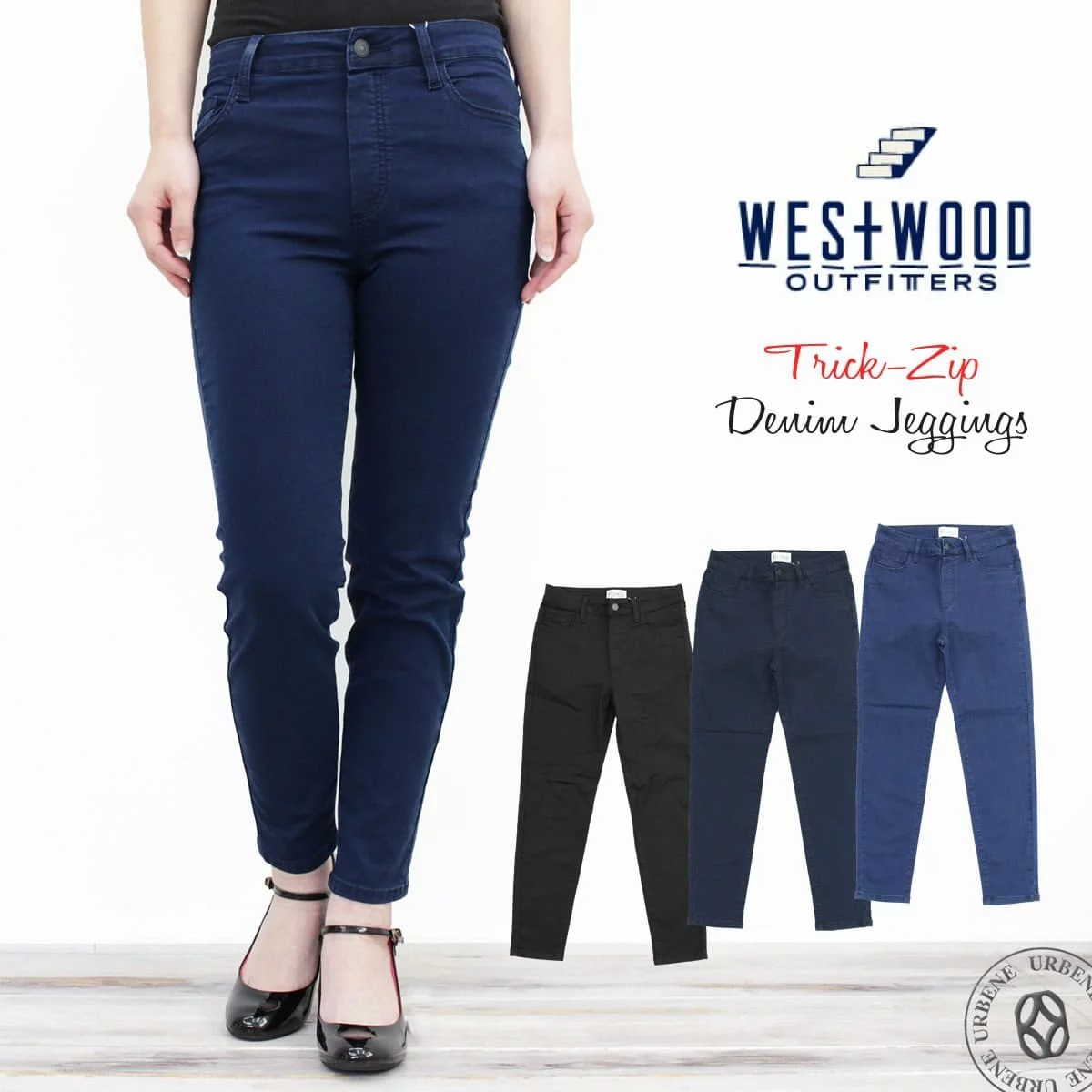 Westwood Outfitters ウエストウッドアウトフィッターズ スキニーパンツ　ジェギンス T/Cハイストレッチデニム レディース おしゃれ | Westwood Outfitters | 02