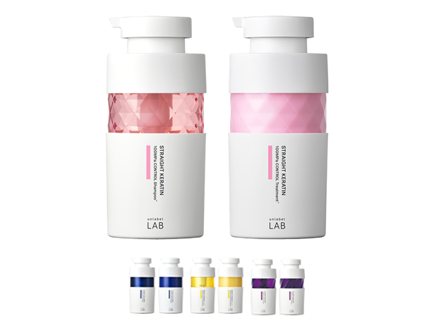 シャンプー トリートメント セット アンレーベル KRコントロール COモイスト Vリペア EXバウンス ケラチン 400ｍL＆400mL unlabel ヘアケア　ポイント利用