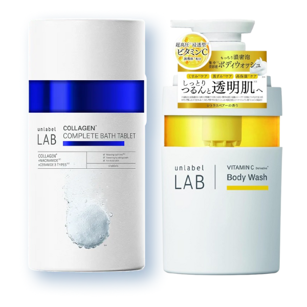 unlabel LAB バスタブレット ボディソープ 2個セット アンレーベルラボ