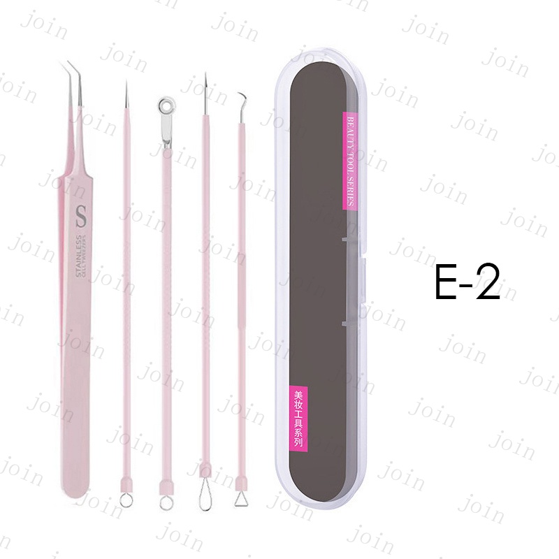 ニキビ取り (br128#) 日本国内 当日発送 5点セット 15type 角栓 ピンセット ステンレス 抗菌 毛穴ケア 黒ずみ プロ仕様 毛抜き ケース付き 角栓取り スキンケア |  | 14