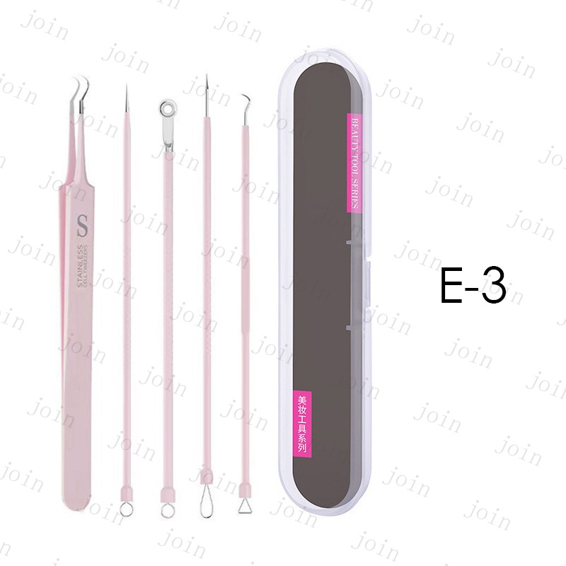 ニキビ取り (br128#) 日本国内 当日発送 5点セット 15type 角栓 ピンセット ステンレス 抗菌 毛穴ケア 黒ずみ プロ仕様 毛抜き ケース付き 角栓取り スキンケア |  | 15