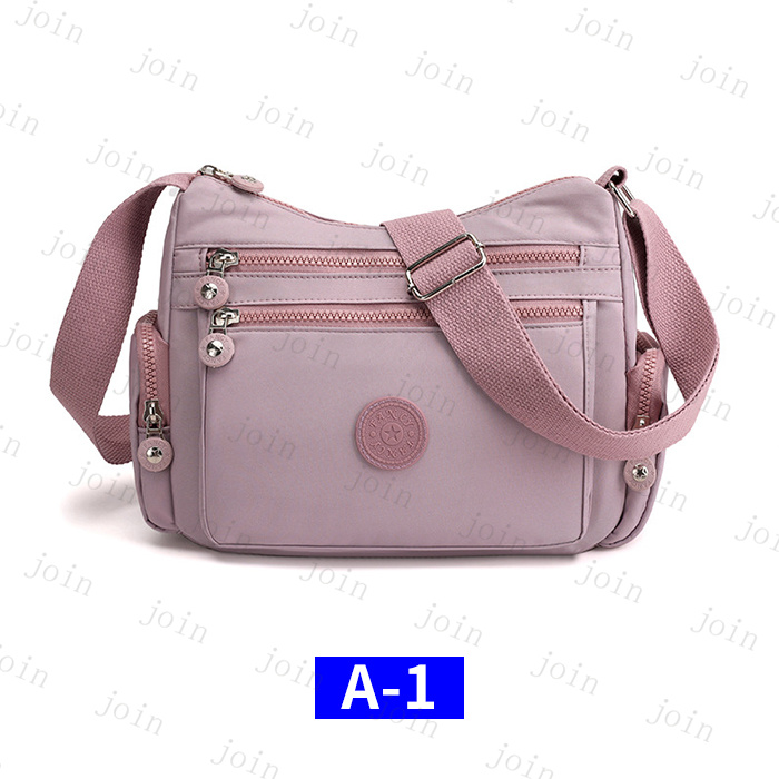 ショルダーバッグ レディース 大きめ 日本国内当日発送 20type 大容量バッグ おしゃれ 斜めがけ 大人 軽量 撥水 ナイロン 旅行 ファスナー シンプル #BA22 |  | 01