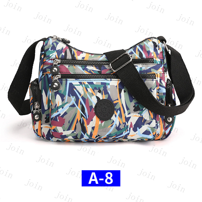 ショルダーバッグ レディース 大きめ 日本国内当日発送 20type 大容量バッグ おしゃれ 斜めがけ 大人 軽量 撥水 ナイロン 旅行 ファスナー シンプル #BA22 |  | 08