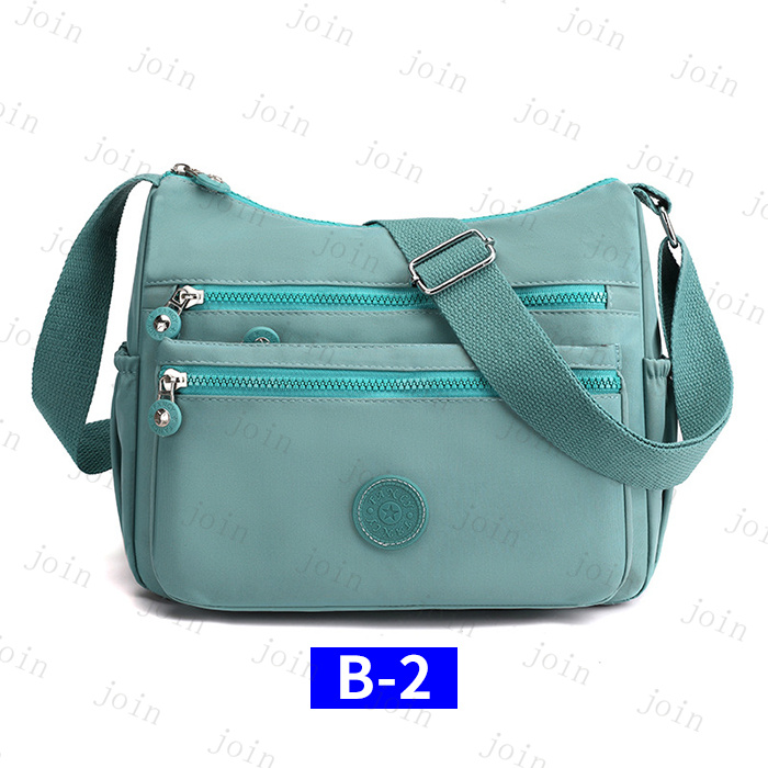 ショルダーバッグ レディース 大きめ 日本国内当日発送 20type 大容量バッグ おしゃれ 斜めがけ 大人 軽量 撥水 ナイロン 旅行 ファスナー シンプル #BA22 |  | 14