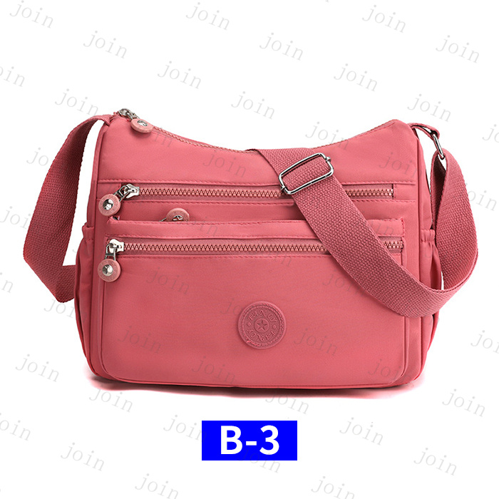 ショルダーバッグ レディース 大きめ 日本国内当日発送 20type 大容量バッグ おしゃれ 斜めがけ 大人 軽量 撥水 ナイロン 旅行 ファスナー シンプル #BA22 |  | 15