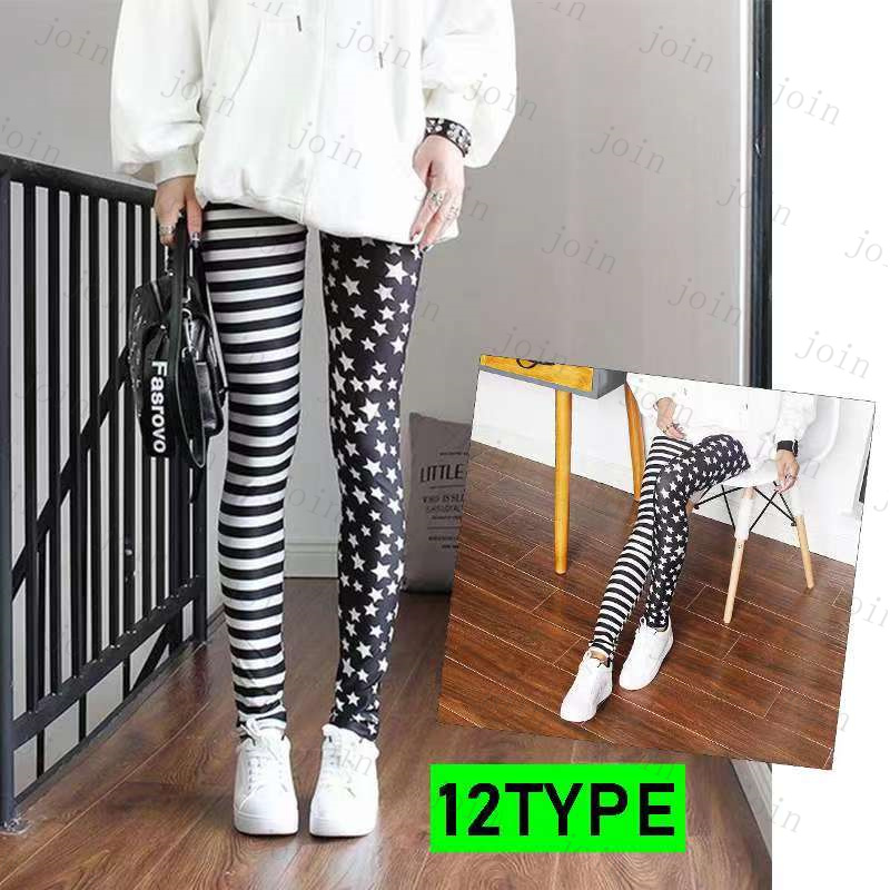 RG66# レギンス レディース スポーツ  ボトムス  レース切替 ストレッチ フリーサイズ 無地 ウエストゴム  美脚 伸縮性 フェイクレザー パンツ  10丈 |  | 12