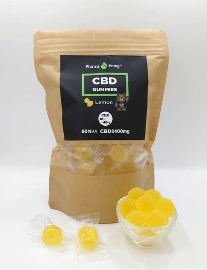 新品 CBD グミ ファーマヘンプ CBDグミ 60粒 レモン ファーマヘンプ CBDグミ レモン/パイナップル/メロン
