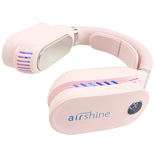 airshine ネッククーラー ネックヒーター 暑さ対策 冷感 夏冬兼用 温感 首掛け 3秒 静か 温熱 2way 羽なし 首元ひんやりグッズ  ペルチェ方式