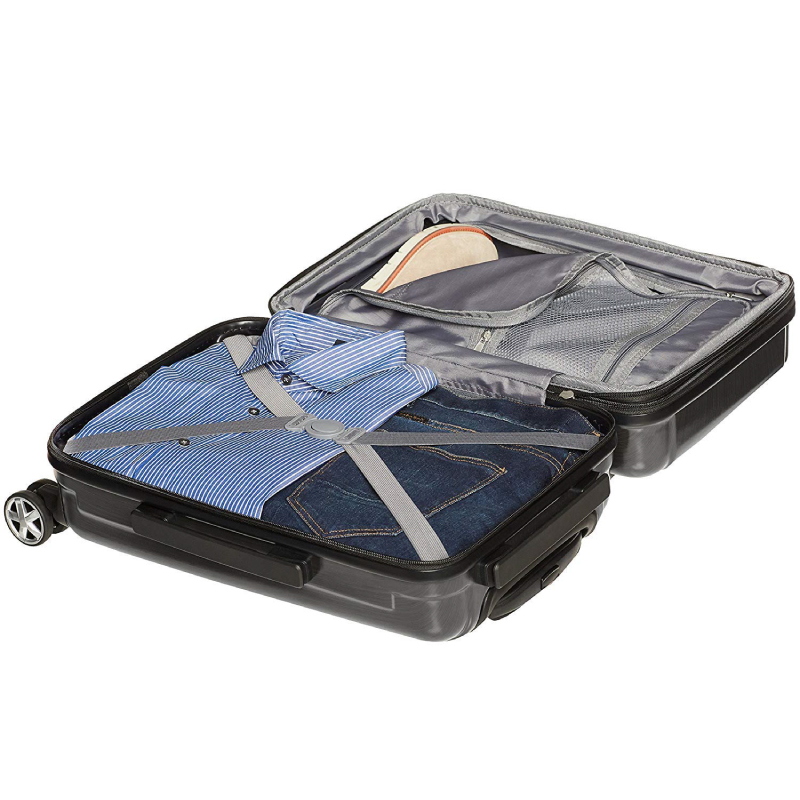 【在庫処分】AmazonBasics スーツケース 機内持ち込み 37L キャリーケース ABS PC ポリカ ハードシェル キャリーオン 20インチ スレートグレー 軽い 旅行 出張｜jojo-donya｜06