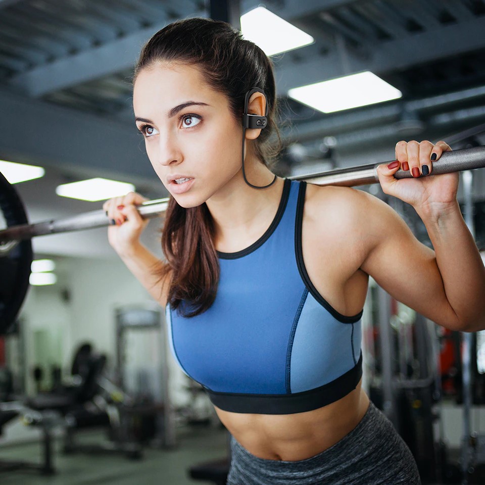 Mpow BH088A ワイヤレスヘッドフォン bluetooth 5.0 IPX7 防水 イヤホン 低音 7時間再生 スポーツ ランニング アウトドア スマートフォン 通話