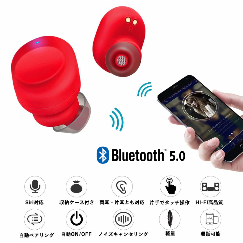 販売 bluetooth イヤホン i10