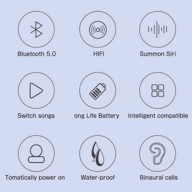 【在庫処分】TWS ワイヤレスイヤホン USB充電式 F17 Bluetooth 5.0 タッチコントロール iPhone Android マイク ヘッドセット スマートフォン スマホ 音質 低音｜jojo-donya｜04