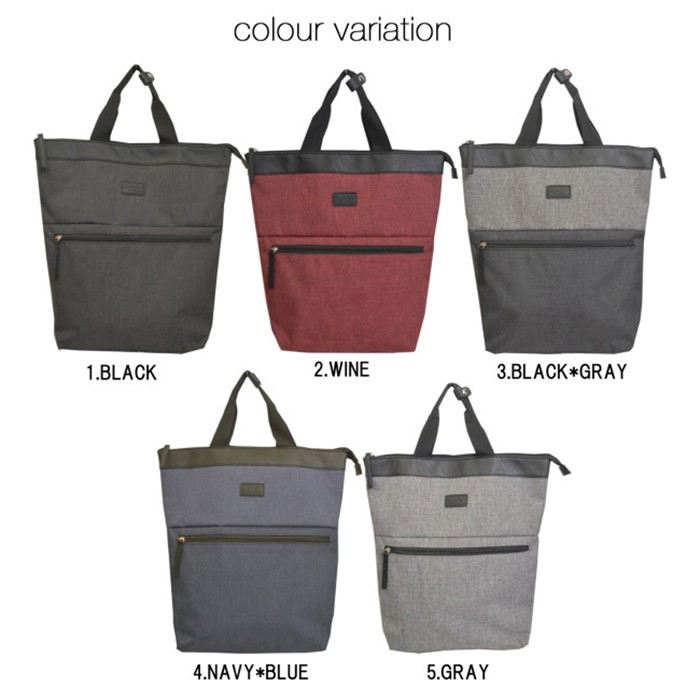 縦長トートリュック バッグ リュック バックパック ナップサック デイパック 旅行 トート 大容量 シンプル 無地 カジュアル 通勤 通学 カジュアル