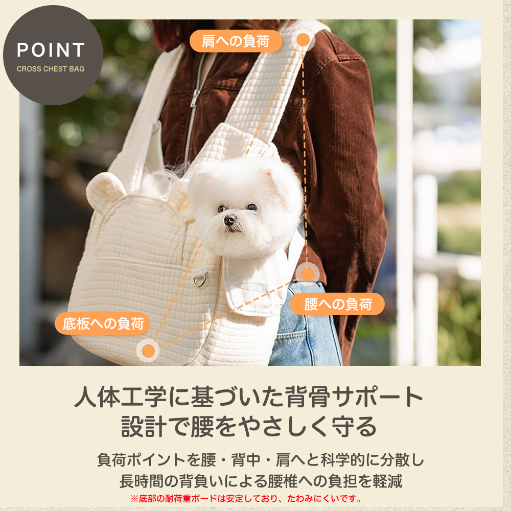 犬 キャリーバッグ ドッグスリング 小型犬 抱っこ紐 X型クロス 前抱き