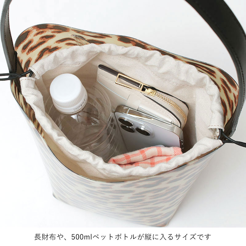 ORSETTO（オルセット） トートバッグ バケツ型 バッグ レオパード柄