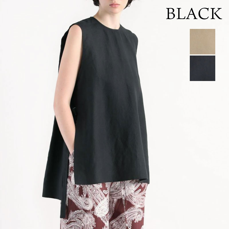 SACRAリネントップス SACRA（ファッション） SALE！サクラ SACRA リネンベスト