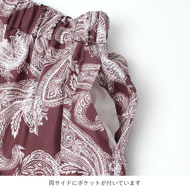 SACRA(ファッション) SACRA サクラ スカート OVERLAP PAISLEY SACRA(ファッション) SACRA サクラ スカート OVERLAP PAISLEY
