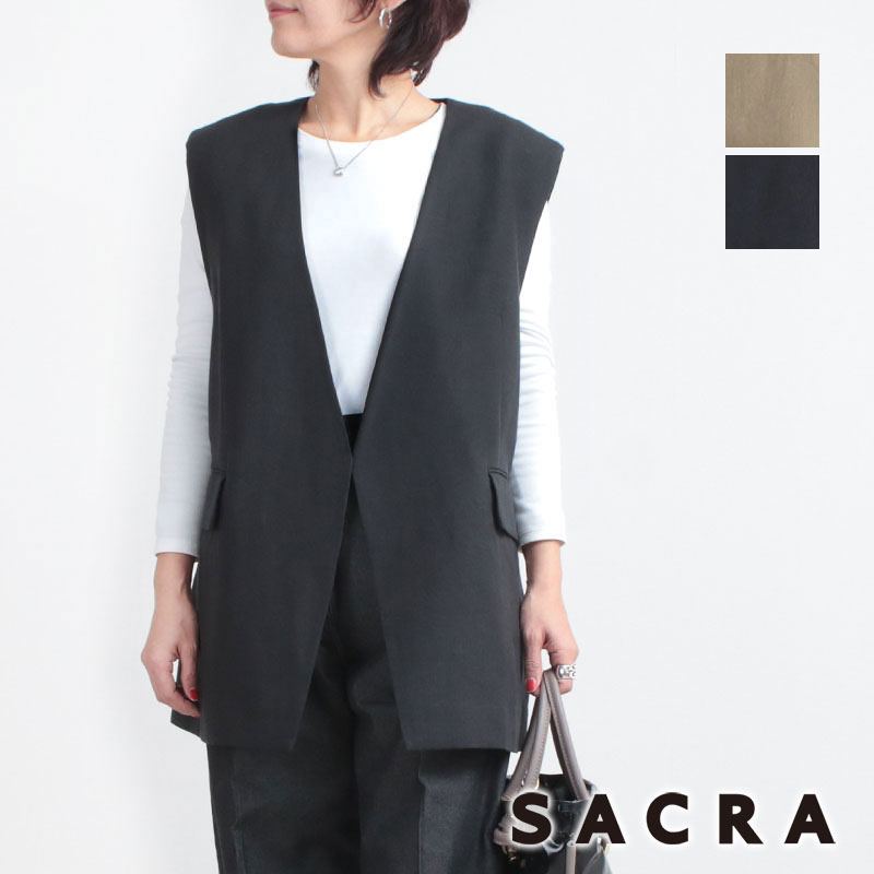 SACRA（ファッション） SACRA サクラ アセテートブライトツイル