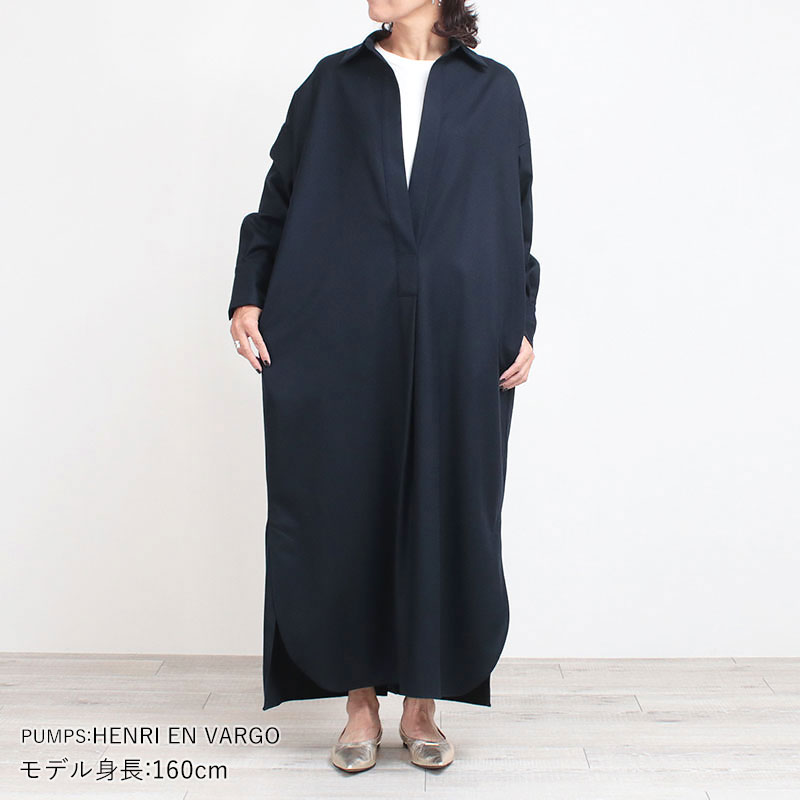 SACRA（サクラ） ワンピース CASHMERE FLANO 25FALL 125508041 ロング