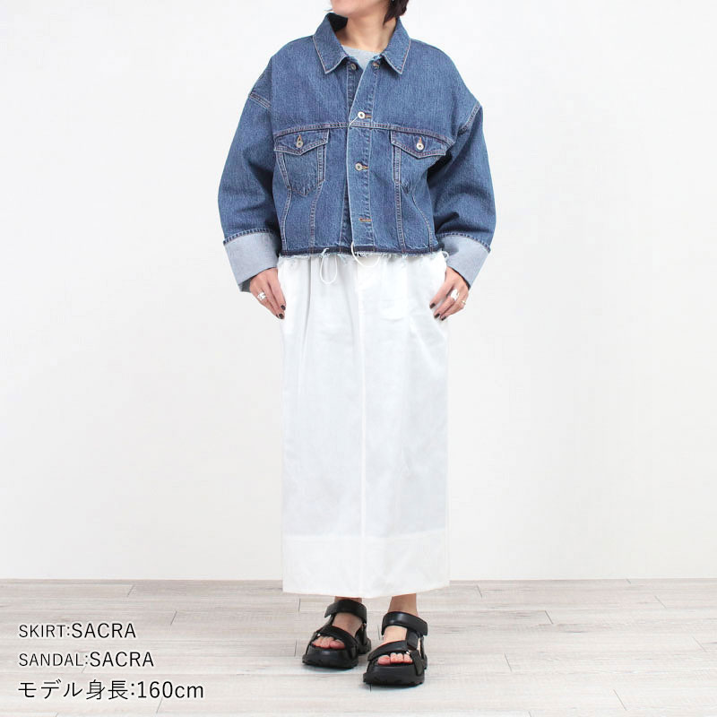 SACRA（サクラ） ジージャン デニム ジャケット レディース AUTHENTIC