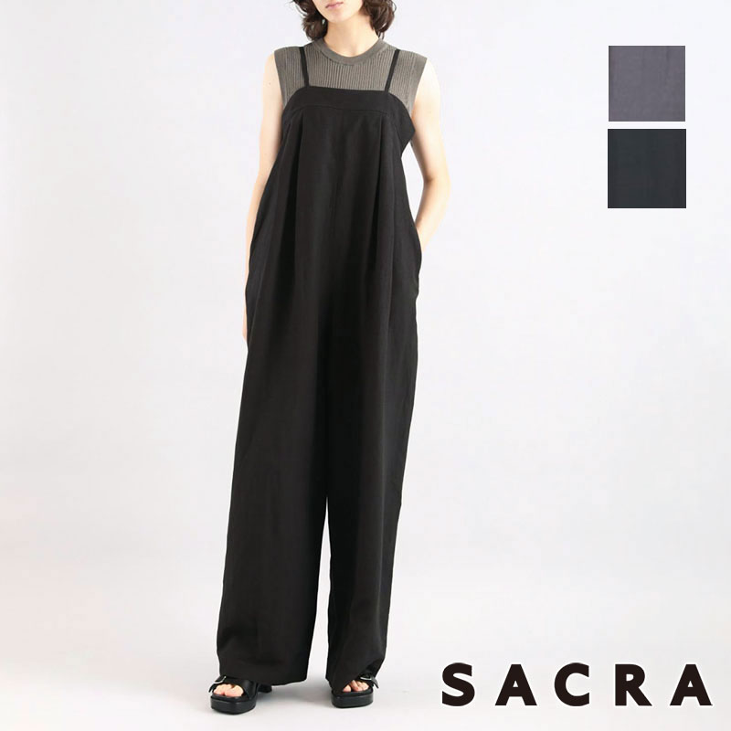 SACRA サクラ レーヨン× シルク サロペット 楽天市場】SACRA(サクラ) レーヨンシルクサロペット(124110051