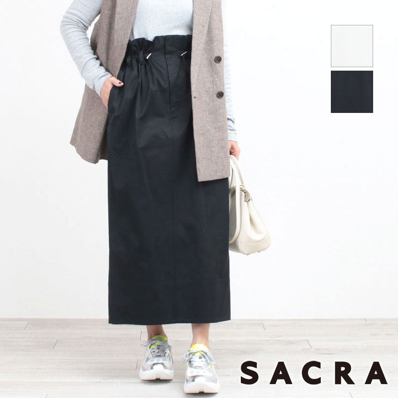 SACRA（サクラ） スカート H.COUNT DRY GABERDINE SKIRT 125123121