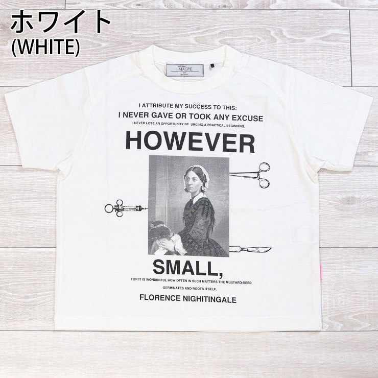 トーマスマグパイ THOMAS MAGPE Tシャツ レディース ショート丈 ロゴ 