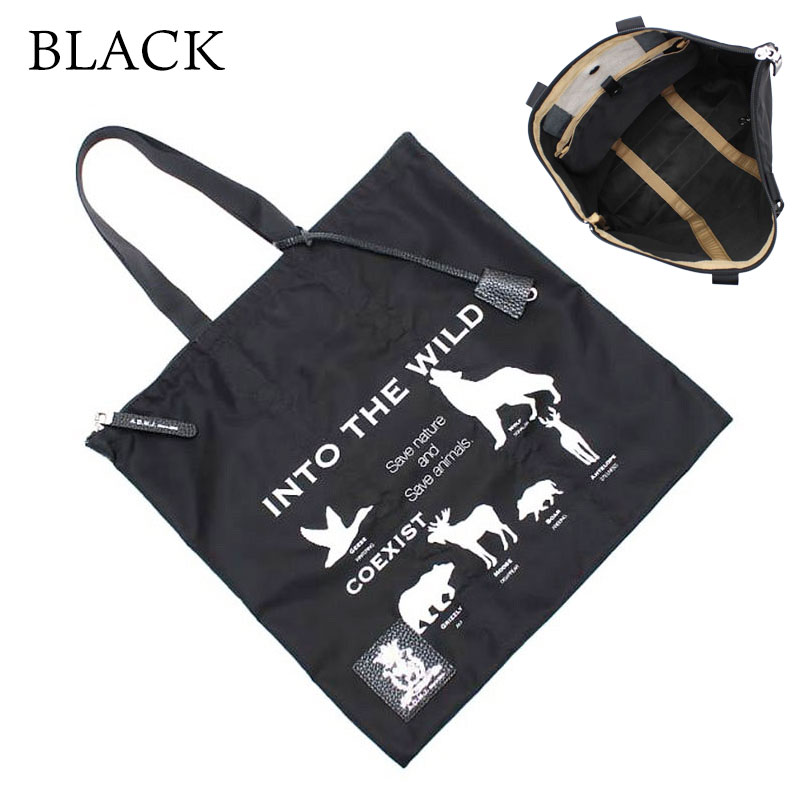 A.D.M.J（エーディーエムジェイ） トートバッグ ADMJ 軽量 折り畳み